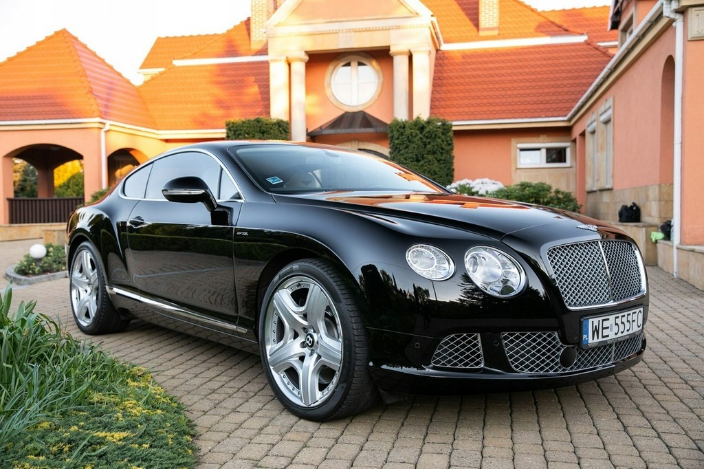 Bentley Continental GT W12. Bezwypadkowy. Salon PL