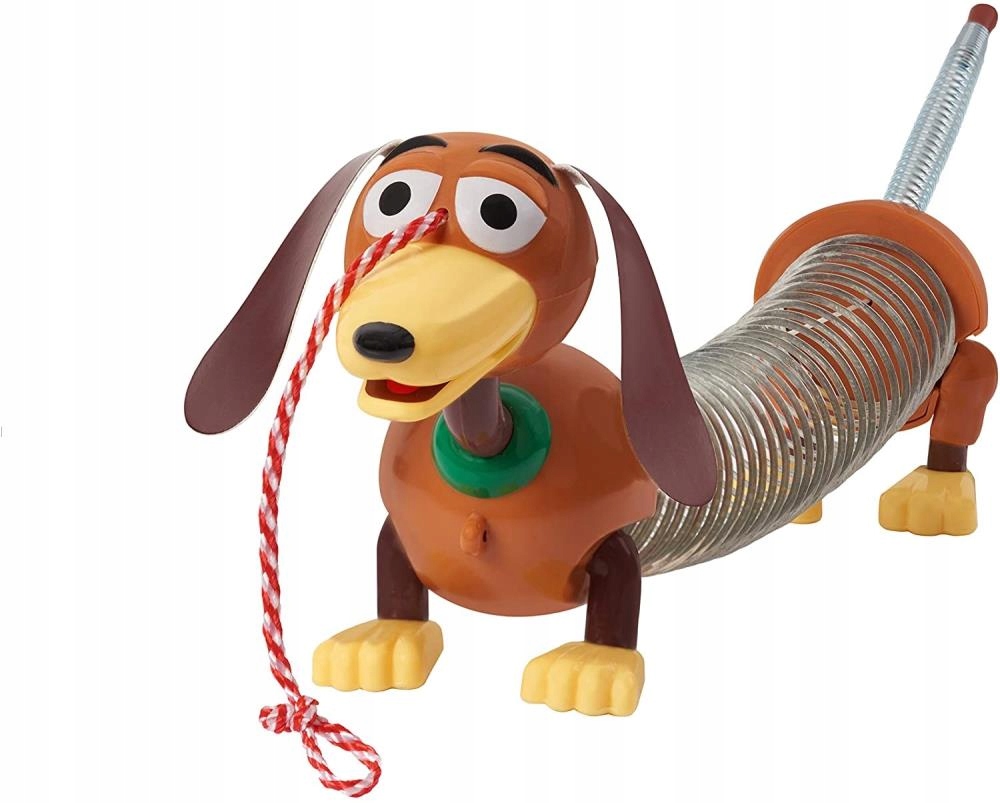 PIES JAMNIK ZABAWKA JP SLINKY TOY STORY 4 BRĄZOWY 12914407464 oficjalne archiwum Allegro