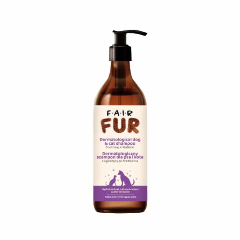 Szampon dermatologiczny dla Psów i Kotów wrażliwych - Fair Fur 270ml
