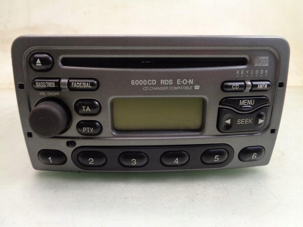 RADIO CD FABRYCZNE FORD 6000CD RDS EON - 13125601192 - oficjalne