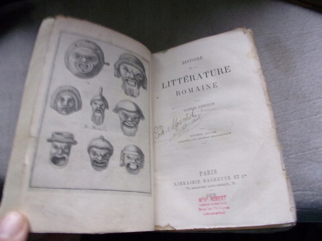 HISTORIA LITERATURY STAROŻYTNEGO RZYMU 1873
