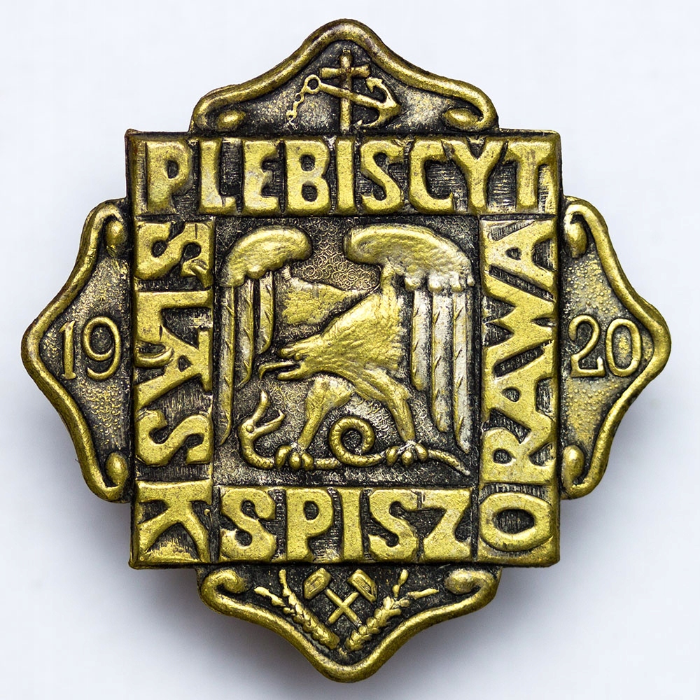 Odznaka, Plebiscyt Śląsk Spisz Orawa 1920
