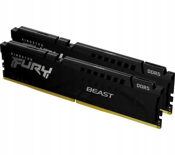 Pamięć RAM Kingston FURY Beast DDR5 16GB 2 x 8GB 5200 CL40 Czarna
