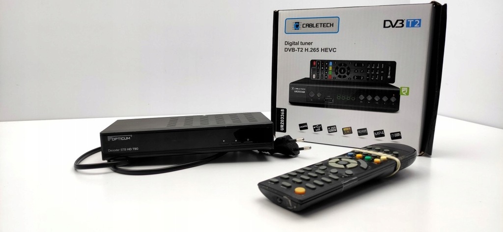 Dekoder DVBT2 Cabletech URZ0336B