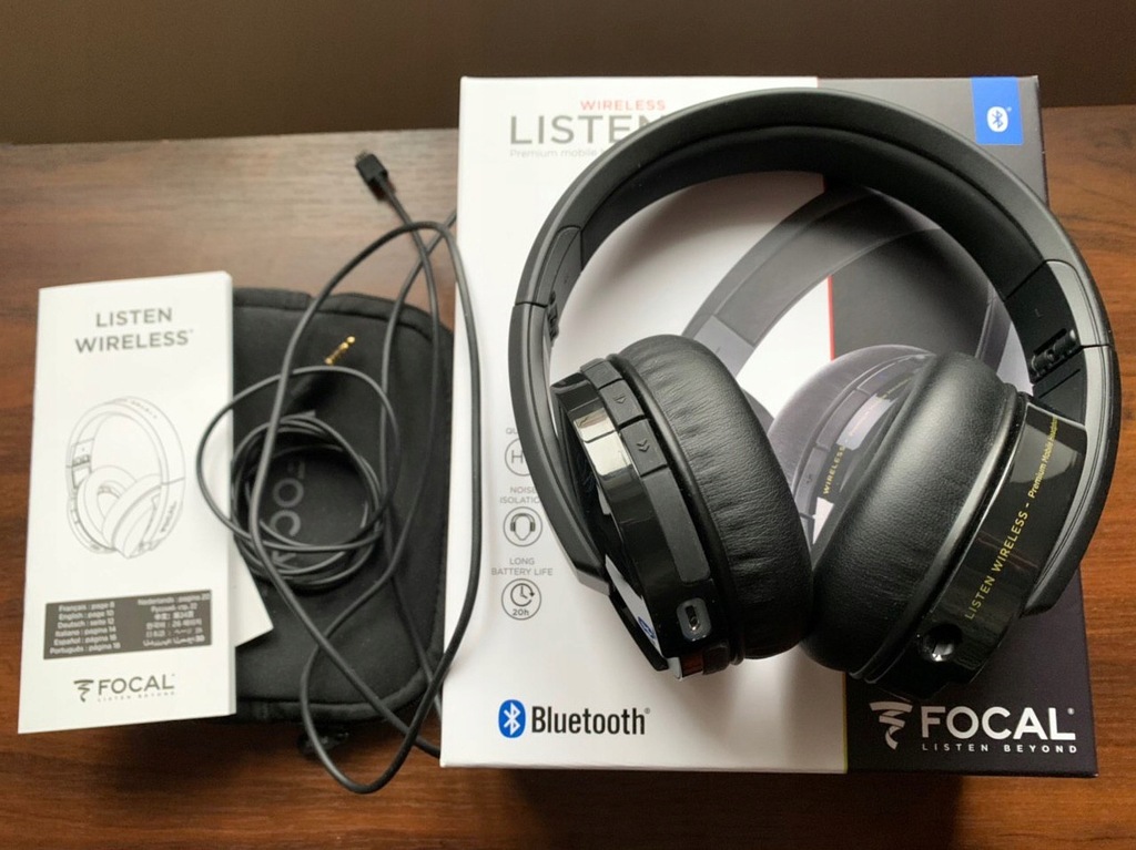 Słuchawki FOCAL LISTEN Wireless Black
