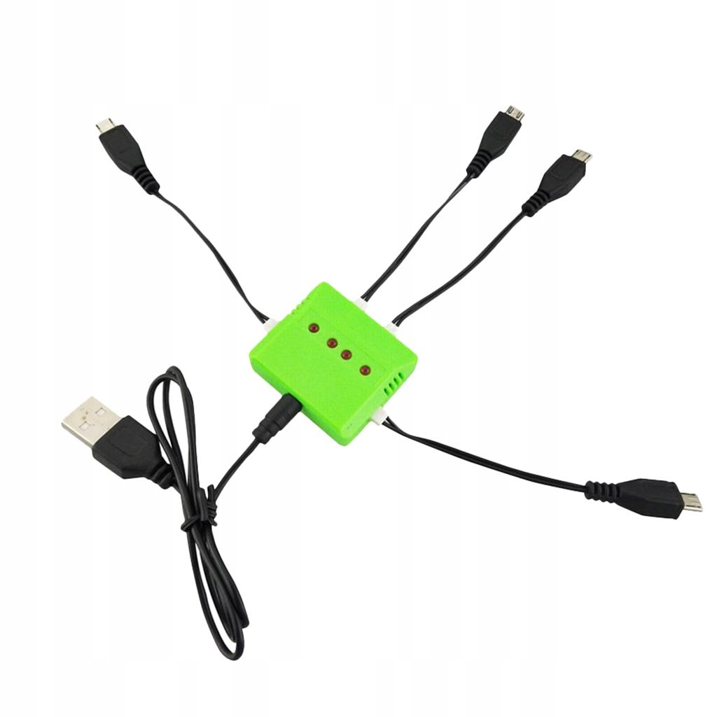 4 in 1 Quadcopter Balanced Battery Charger for RC Drone Plane Power Supply