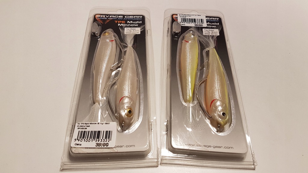 Savage Gear 3D TPE Mudd Minnow 8,5cm 2 ZA 1!