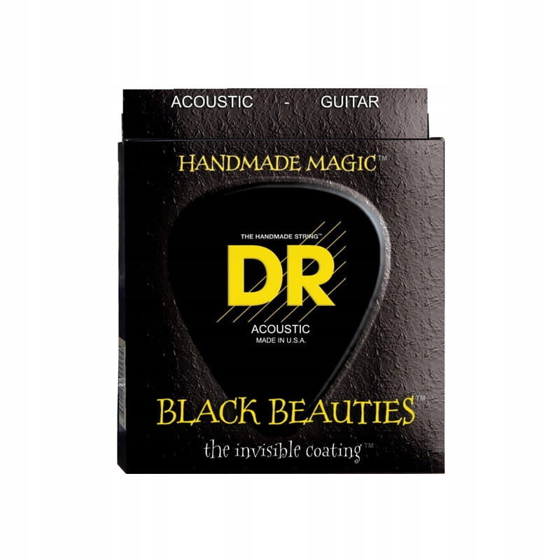 Struny DR Black Beauties Acoustic BKA-11 11-50
