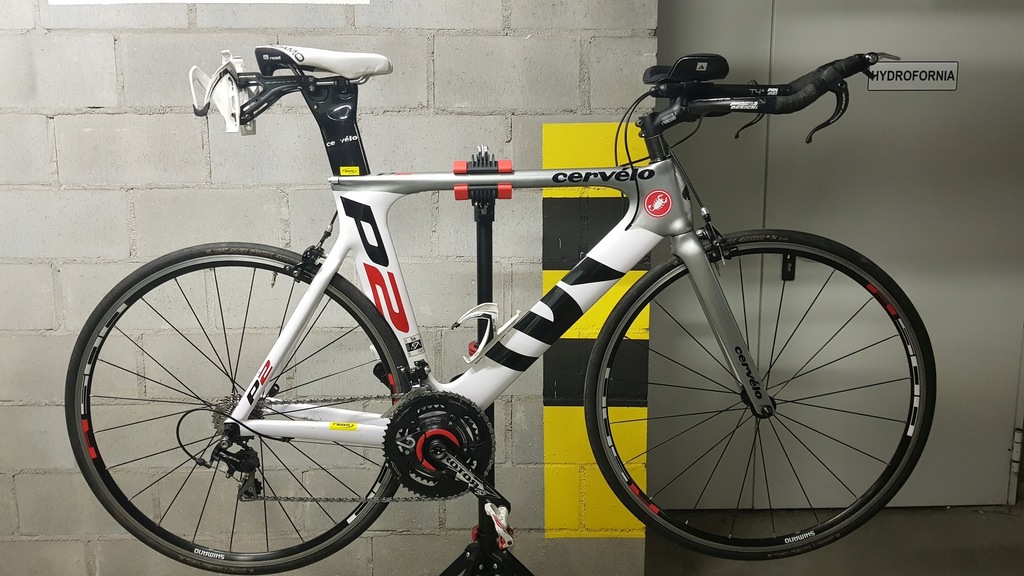 Cervelo P2 rozm. 56. z pomiarem mocy power2max.