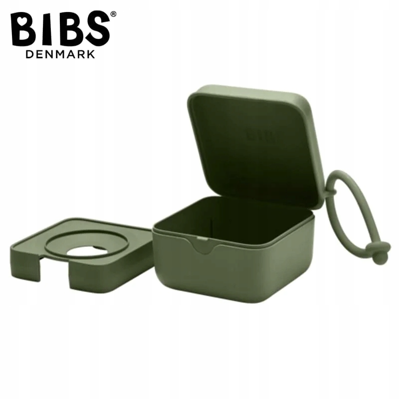 BIBS PACIFIER BOX HUNTER GREEN pudełko ochronne