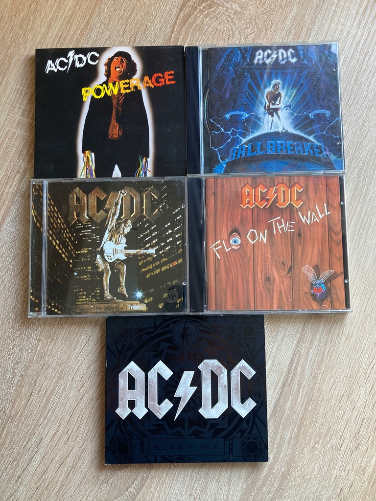 AC/DC- Kolekcja płyt CD ! ! ! - 12678122527 - oficjalne archiwum Allegro