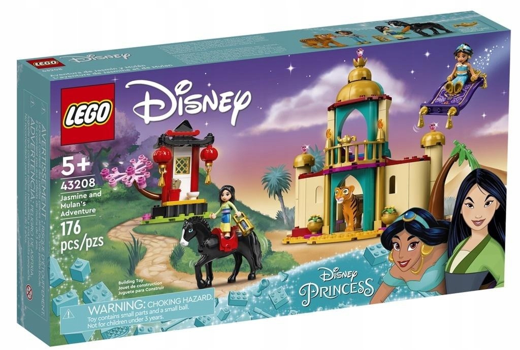 LEGO LEGO DISNEY PRINCESS PRZYGODA DŻASMINY I MULAN