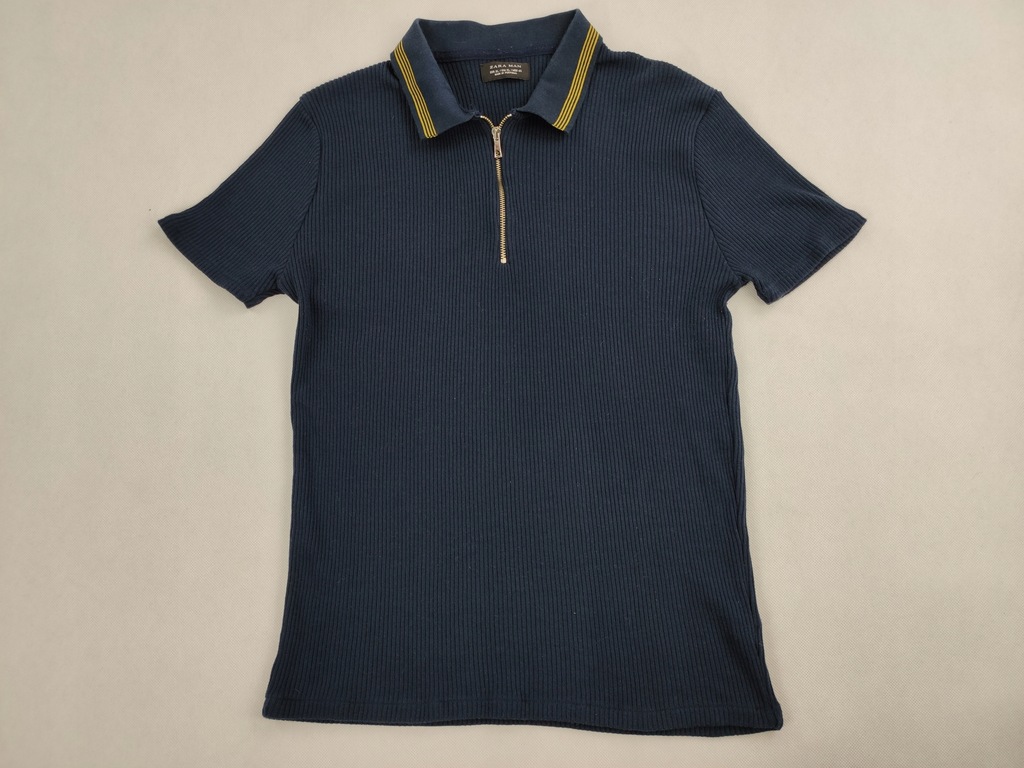 ZARA MAN MĘSKA KOSZULKA POLO ROZM. XL