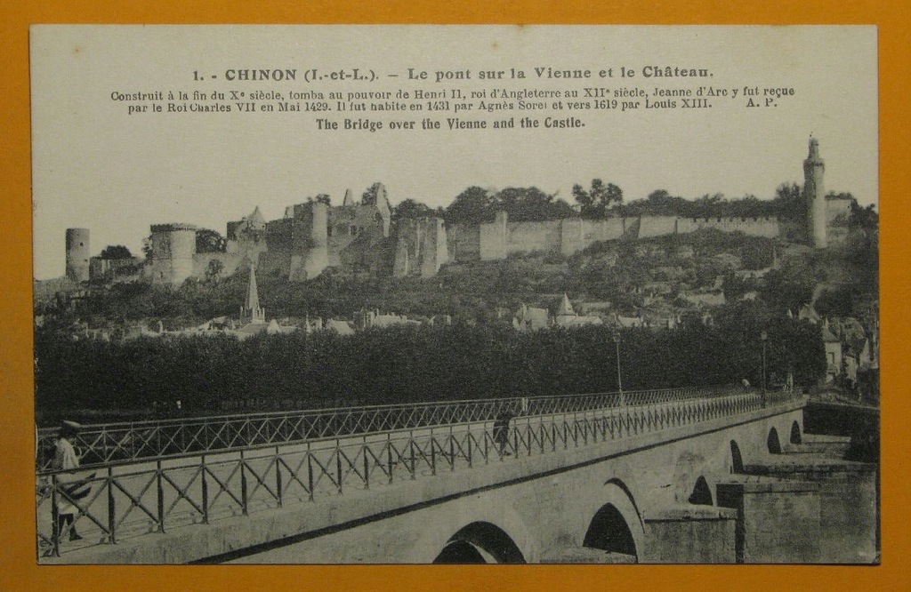 207740, Francja, Chinon, zamek