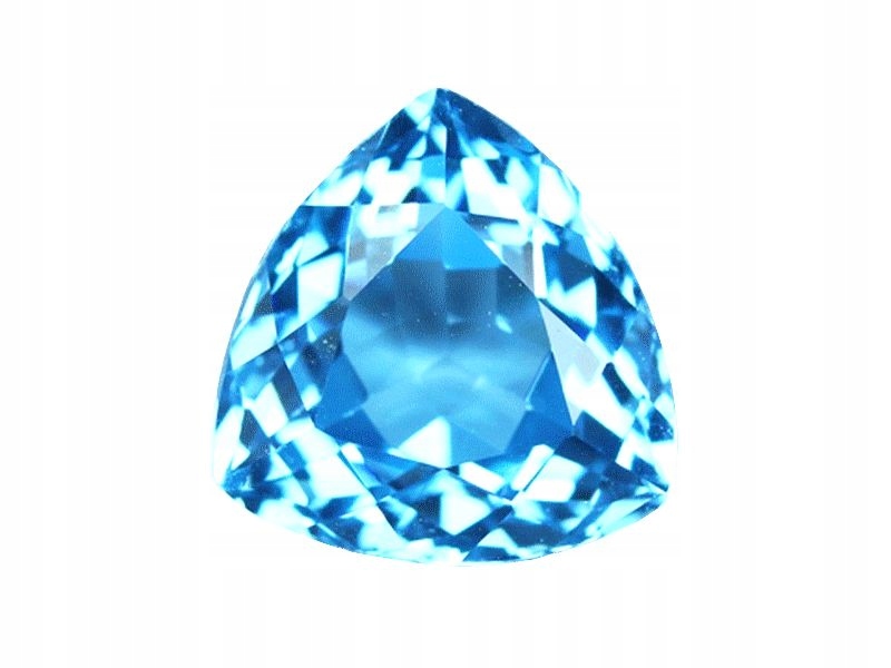 TOPAZ naturalny klejnot, 6 mm x 6 mm x 6 mm