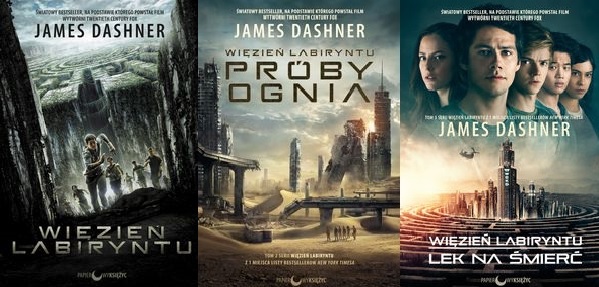 Wiezien Labiryntu Cykl Wiezien Labiryntu Tom 1 James Dashner Ksiazka W Swiatksiazki Pl