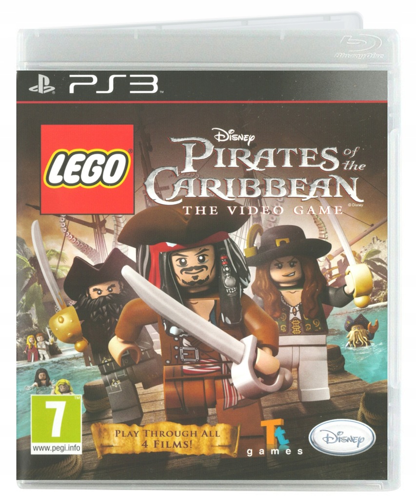 PS3 LEGO PIRATES OF CARIBBEAN PIRACI Z KARAIBÓW