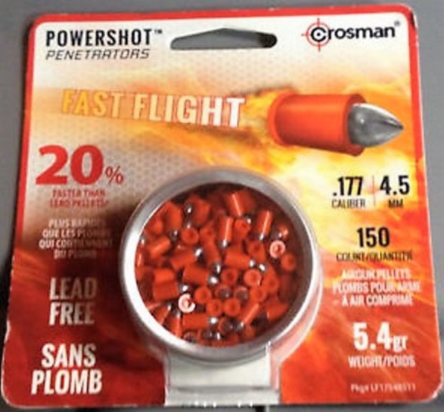 Śrut Crosman Powershot Fast Flight Penetrators 4,5
