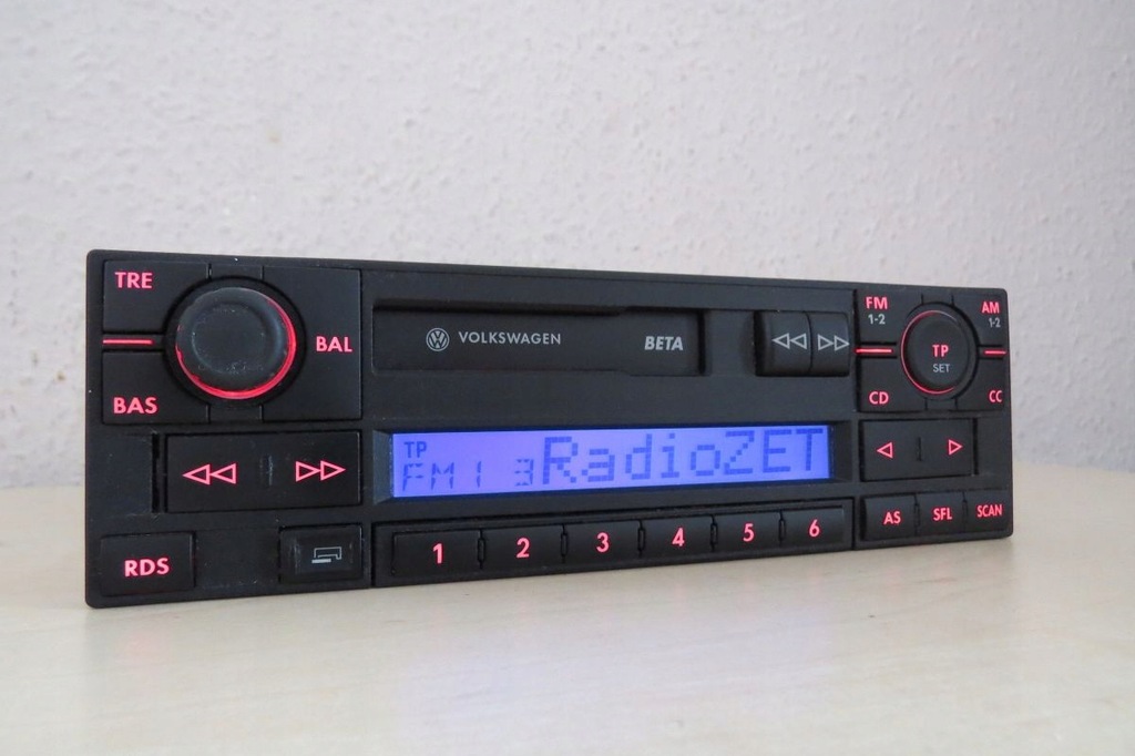 Radio Vw Beta + Kod Golf Iv Passat B5 T4 T5 Bora - 8433842904 - Oficjalne Archiwum Allegro