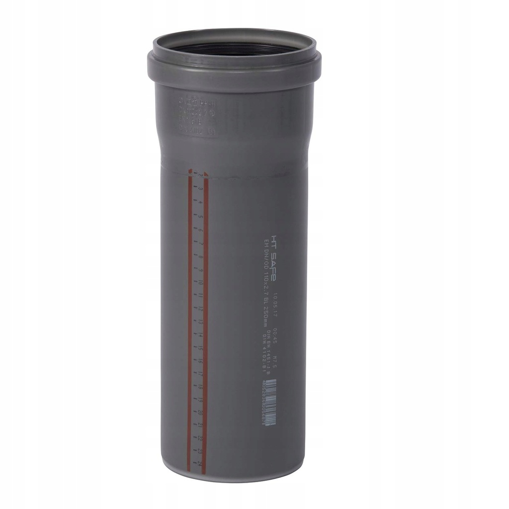 RURA Z MUFĄ OSTENDORF HTSAFE HT DN 110 MM 250 MM