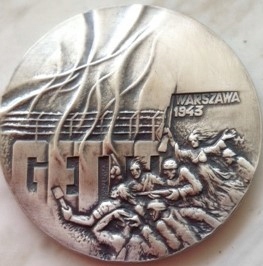 Medal 40 ROCZNICA POWSTANIA W GETCIE PTAiN 1983