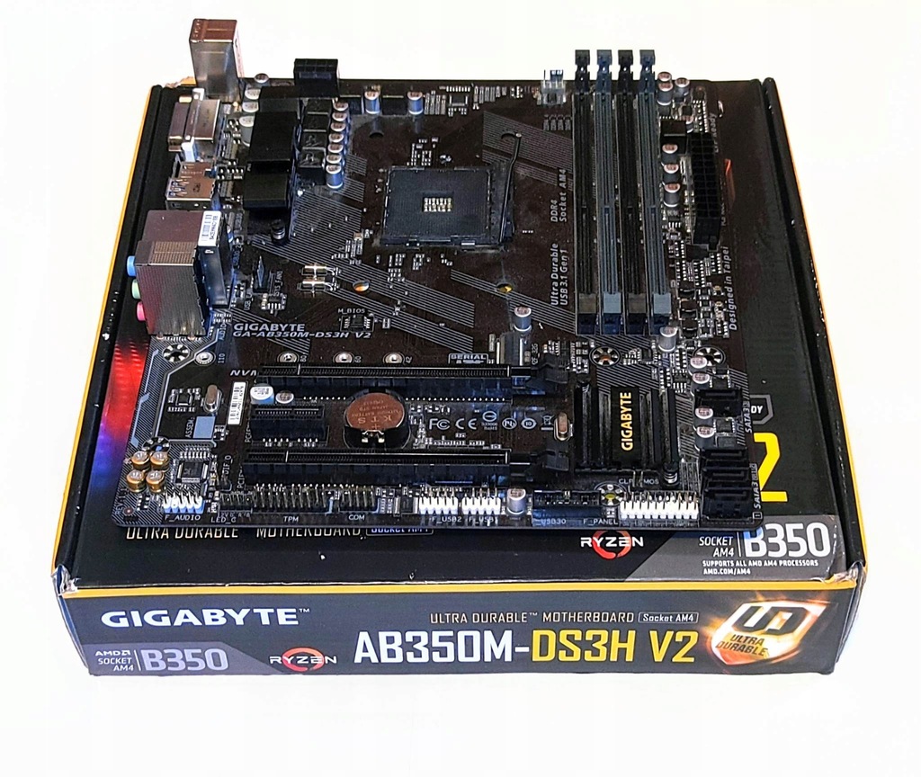 Płyta główna Gigabyte GA-A B350M -DS3H V2 MicroATX - 13484040811 ...