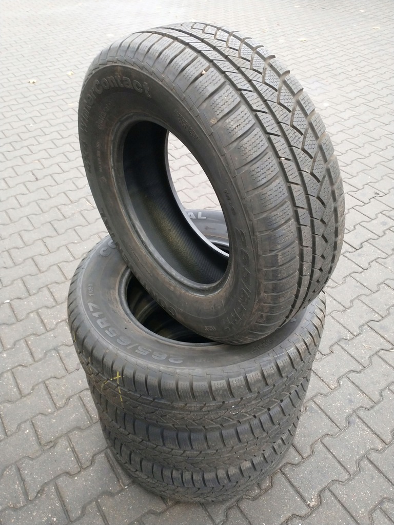 4x 265/65R17 112T Continental 4X4 WinterContact