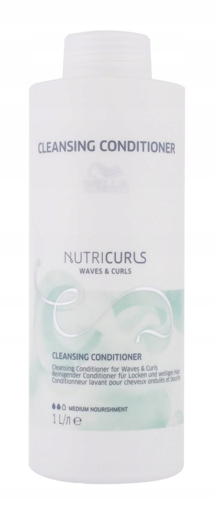 Wella Professionals Cleansing Conditioner Nutri Curls Odżywka 1000ml (W) (P