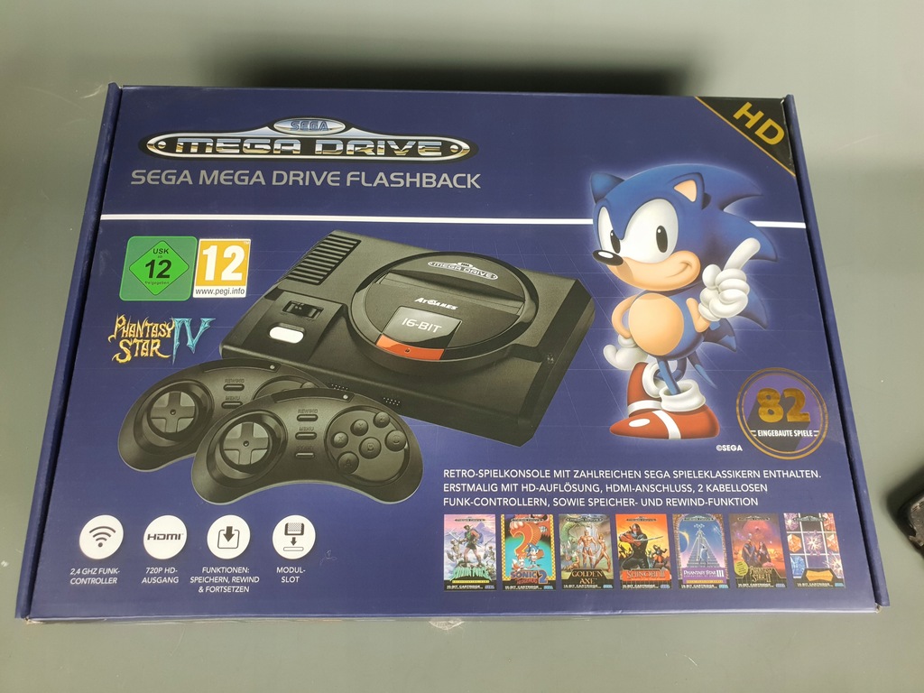 Sega Magadrive Mini Komplet Gwarancja