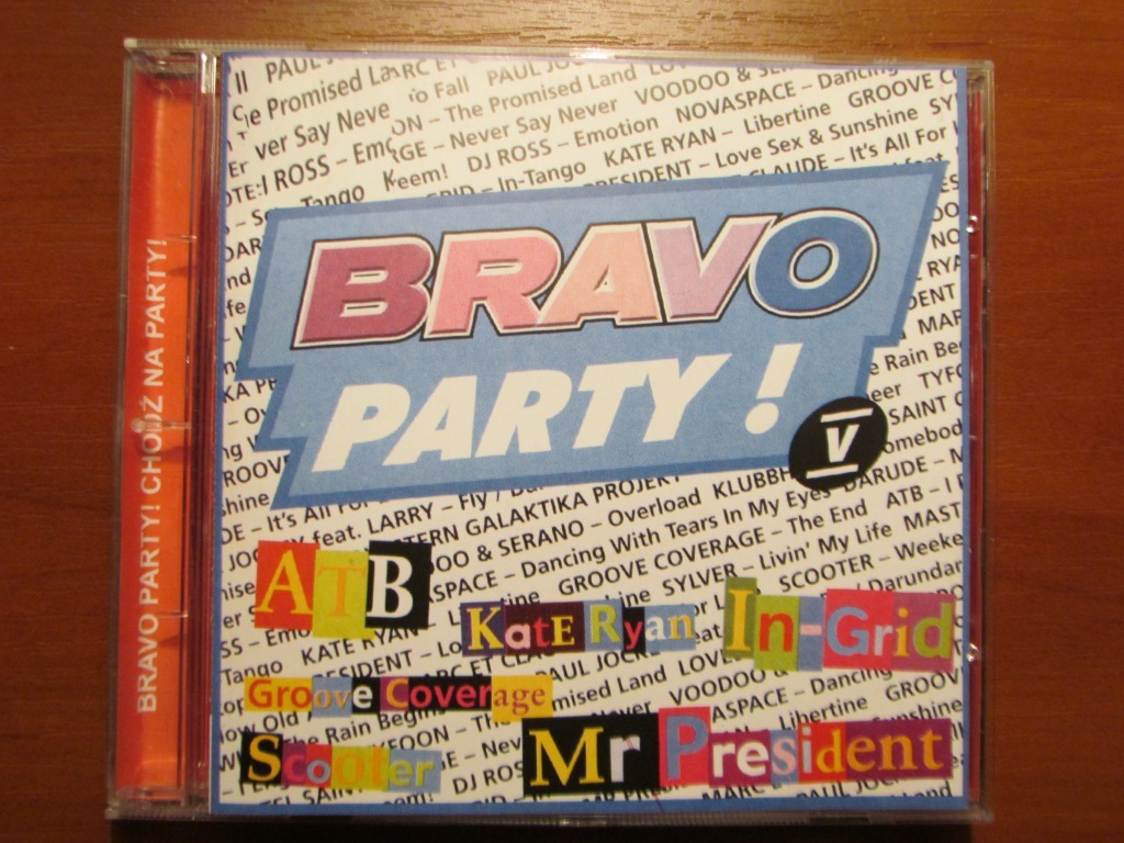 BRAVO Party - In-Grid Scooter Kate Ryan inni. [CD]