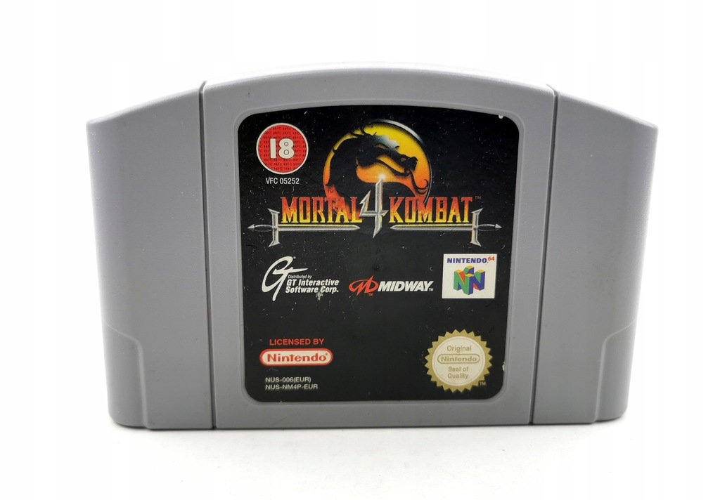 Gra Mortal Kombat 4 Nintendo 64