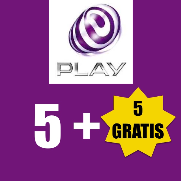 Doładowanie Play 5 + 5 Gratis!!