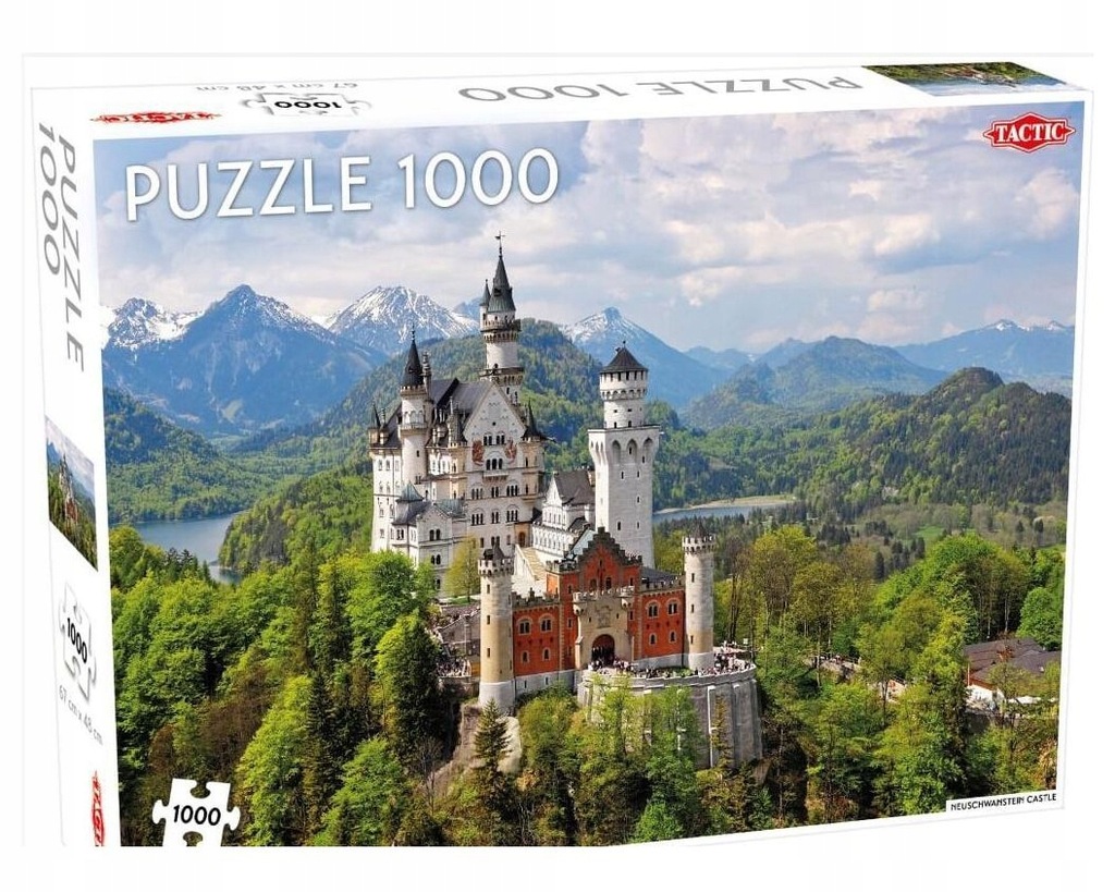 TACTIC 1000 EL. NEUSCHWANSTEIN CASTLE (PUZZLE)