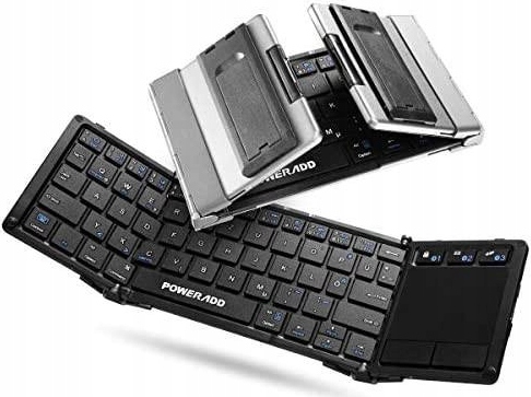 POWERADD KLAWIATURA BLUETOOTH SKŁADANA TOUCHPAD 12258727496