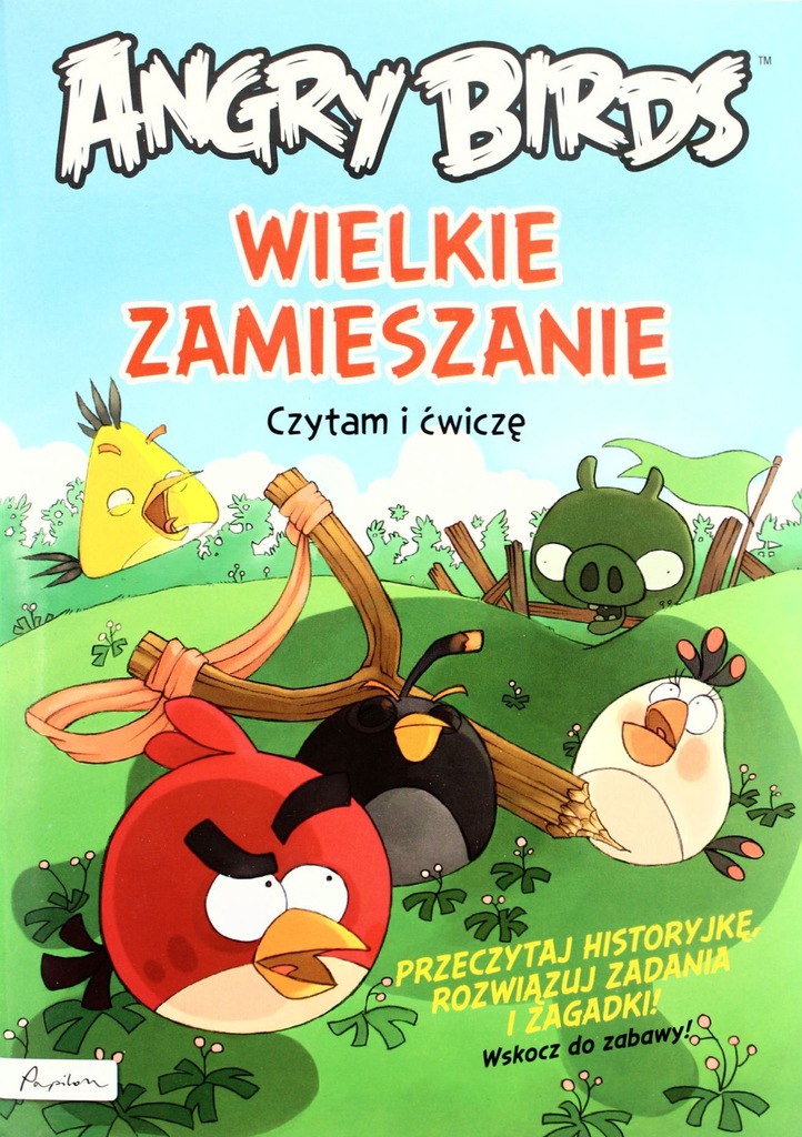 Angry Birds. Wielkie zamieszanie. Czytam i ćwiczę