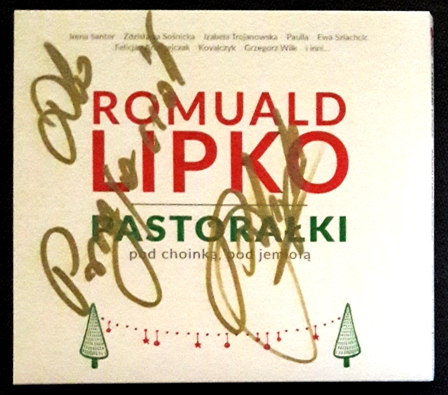 PASTORAŁKI -ROMUALD LIPKO AUTOGRAF-SANTOR SOŚNICKA