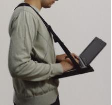 Szelki do tabletu szelki do laptopa Connect a desk
