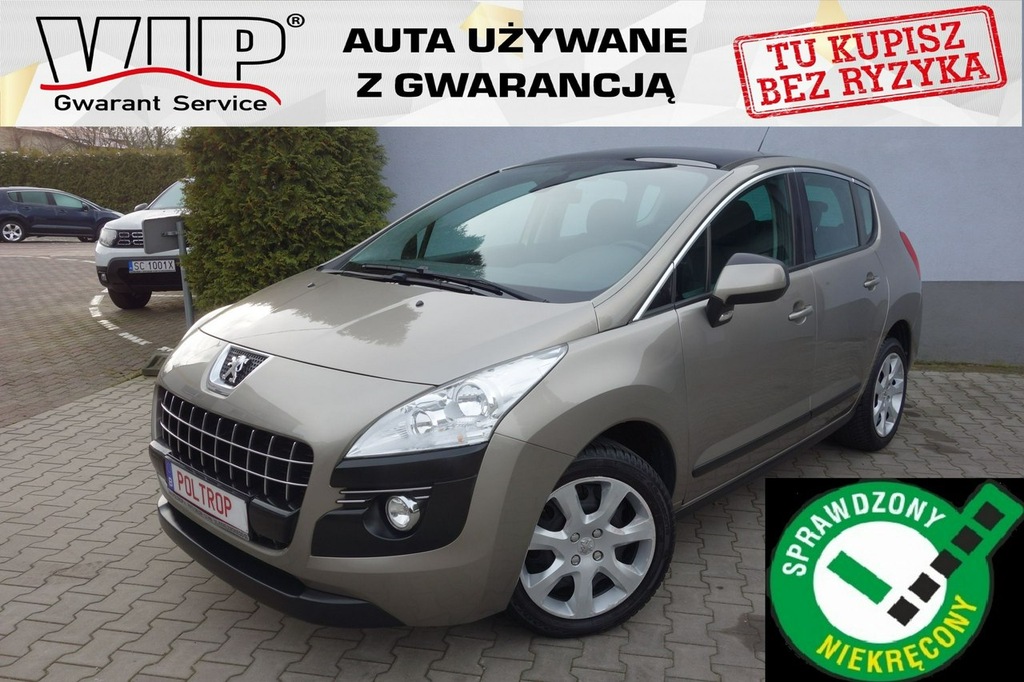 Peugeot 3008 1,6i Panorama dach Opłacony 10158913248