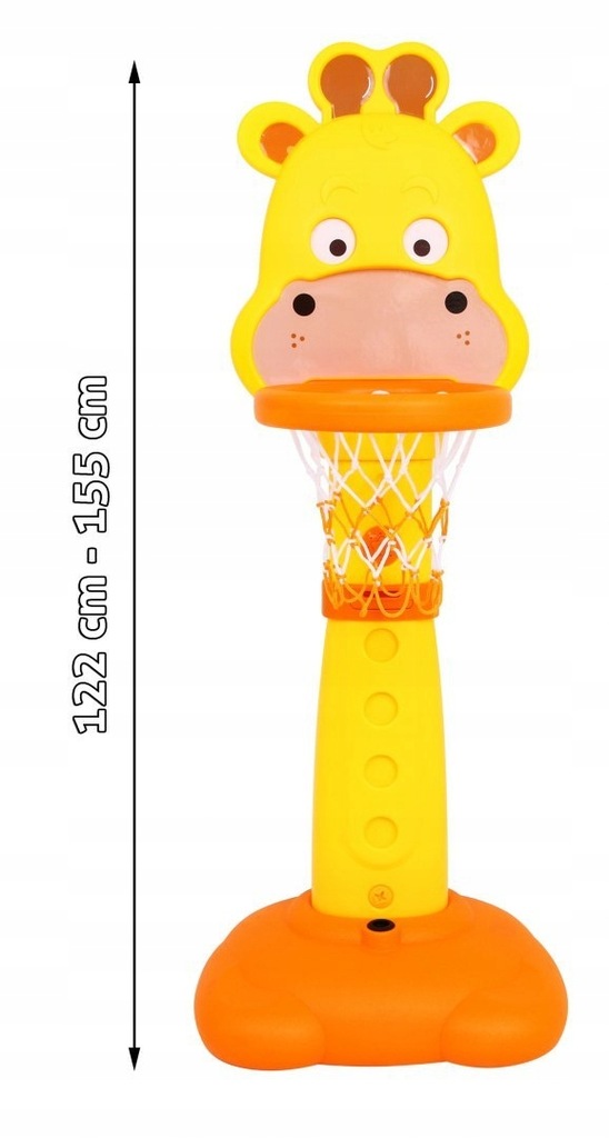 Zestaw sportowy Żyrafa 4w1 dla dzieci 3+ Koszykówk