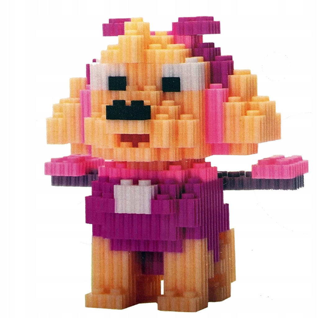 KLOCKI MAGIC BLOCK FIGURKA 3D PSI PATROL SKYE