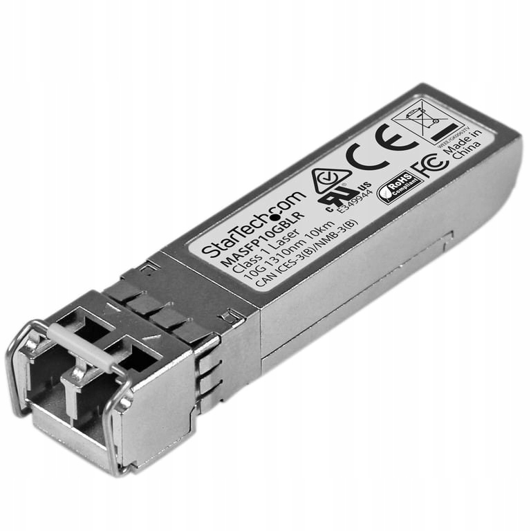 StarTech MASFP10GBLR moduł przekaźników sieciowych Swiatłowód 10000 Mbit/s