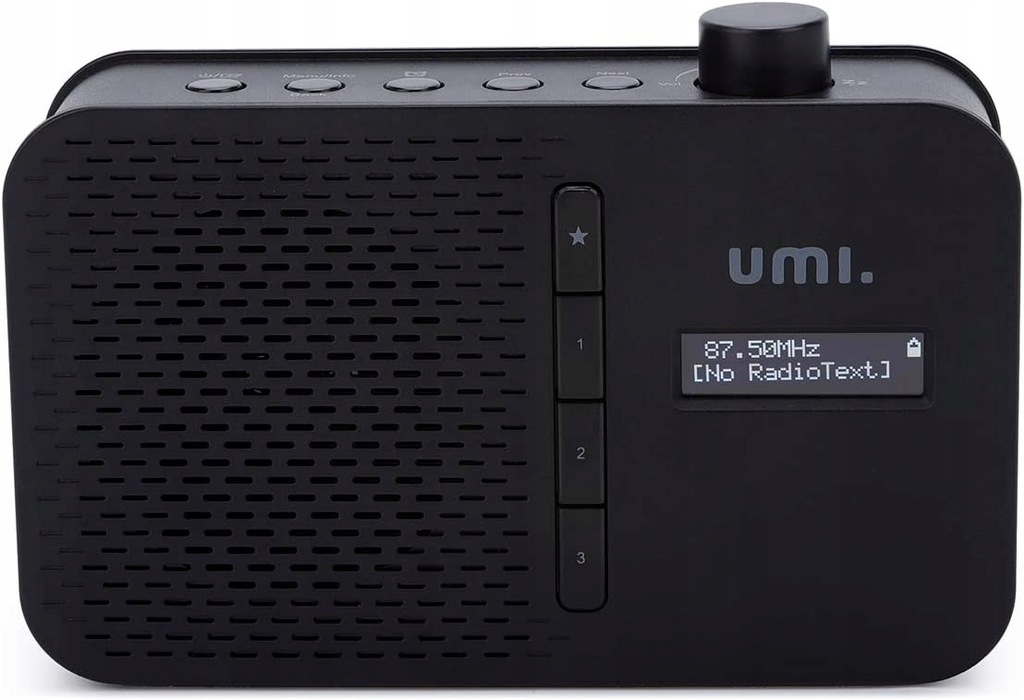 G5966 Radio bateryjne DAB+, FM UMI BLACK 12709048889 oficjalne