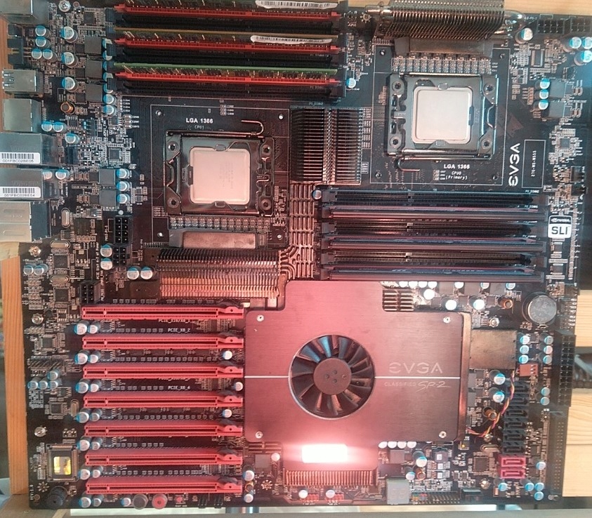 Super Record Evga Classified Sr2 Płyta Główna EVGA SR-2 Unikat