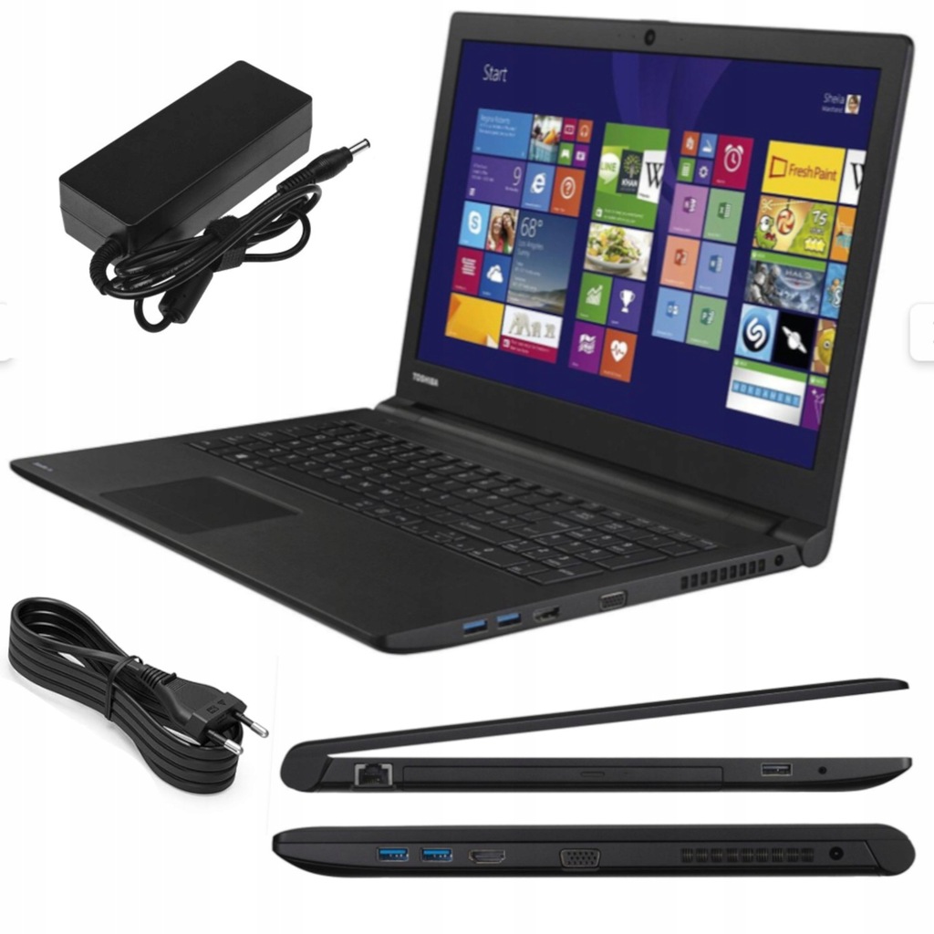 LAPTOP TOSHIBA SATELLITE PRO R50-B-11C I3-4005U SSD 240GB 15,6' MAT