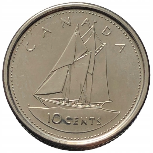 62488. Kanada - 10 centów - 2002r.