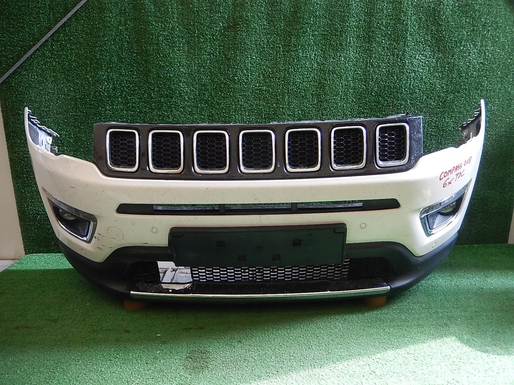 ZDERZAK PRZEDNI PRZÓD JEEP COMPASS II 2018 6X PDC 12588926470