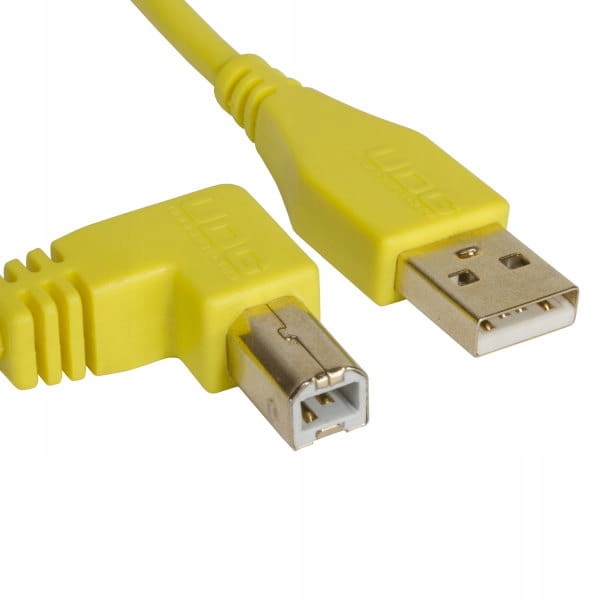 UDG Kabel USB 2.0A-B Żółty Yellow AG 1m | WSDJ
