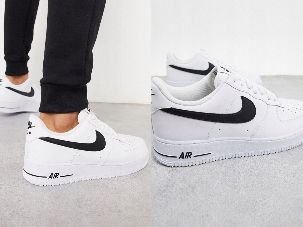 Nike Air Force 1 07 Białe Sneakresy Męskie 43