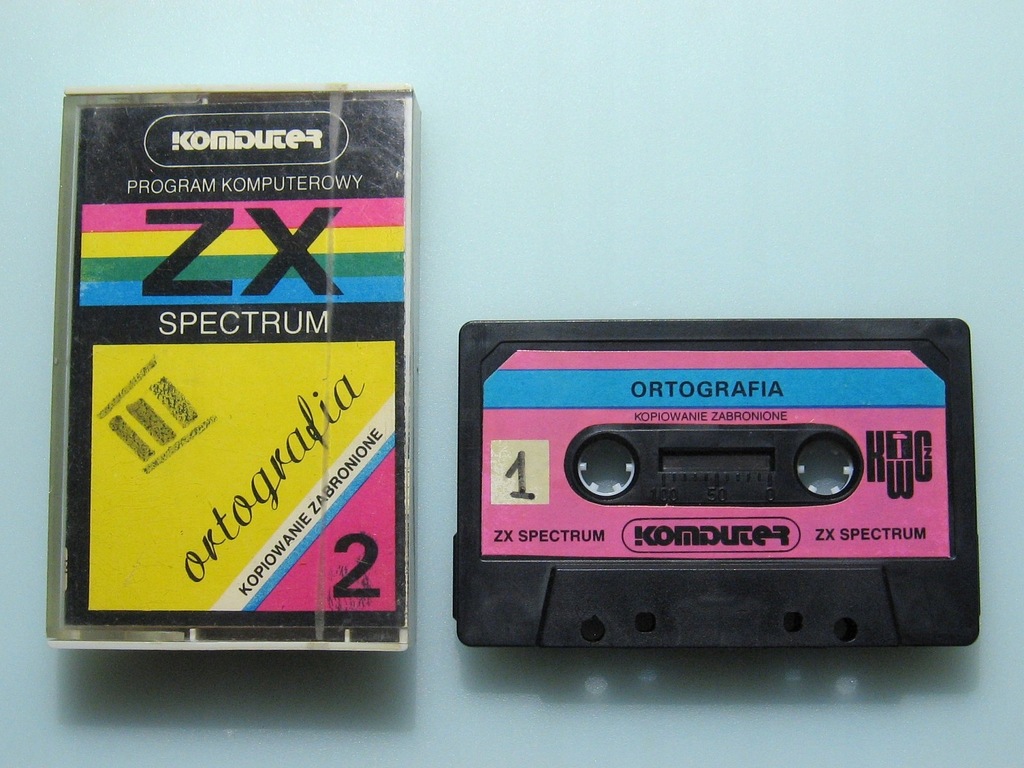 ORTOGRAFIA na ZX Spectrum.