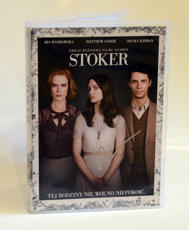 "Stoker" - DVD z autografem W. Millera